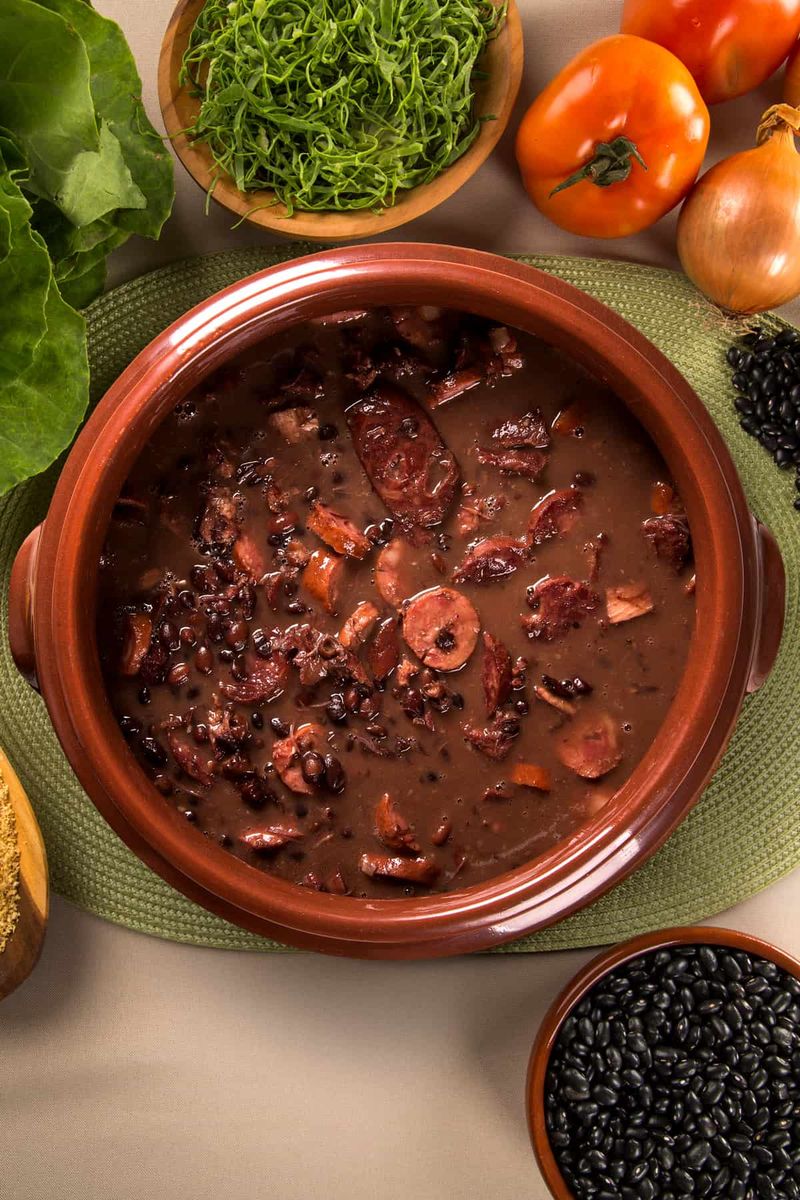 Brazilian Feijoada and British Baked Beans on Toast