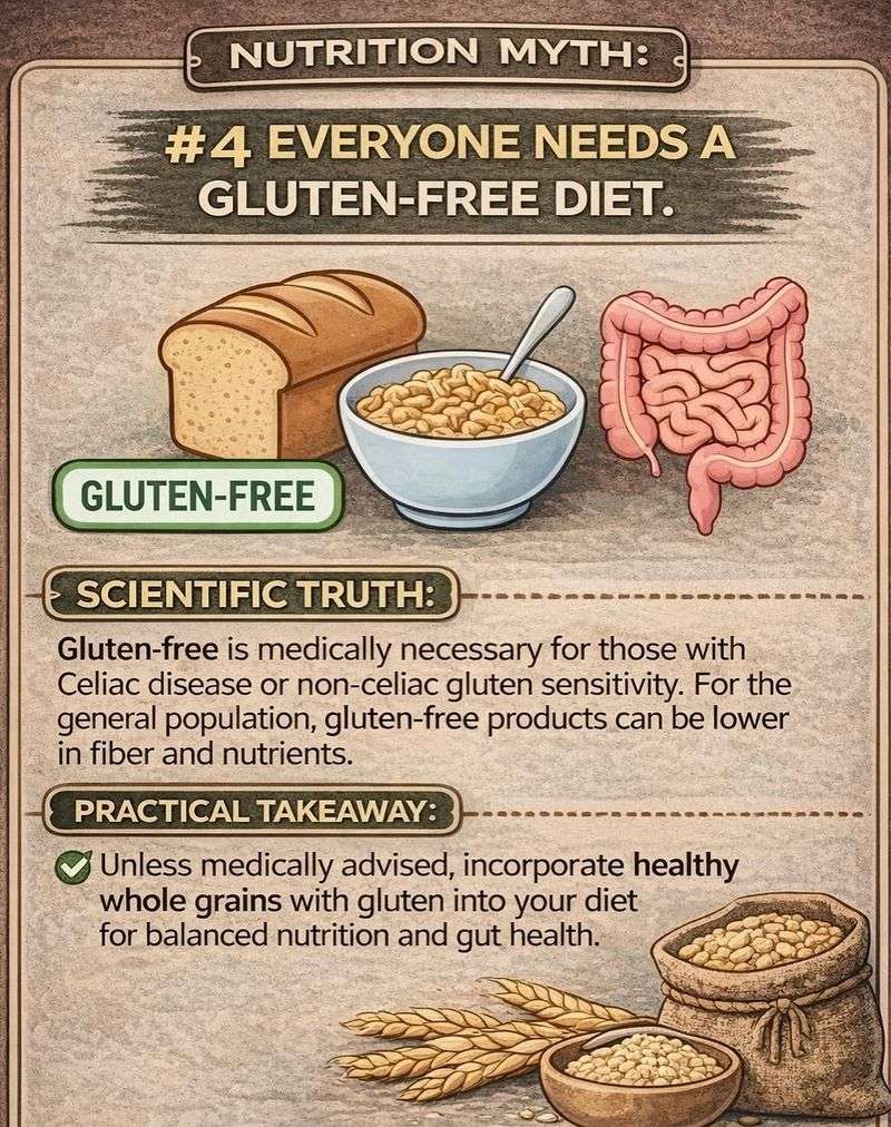 Never Eat Gluten Unless You Have Celiac Disease