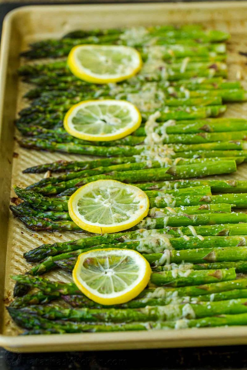 Roasted Asparagus with Parmesan