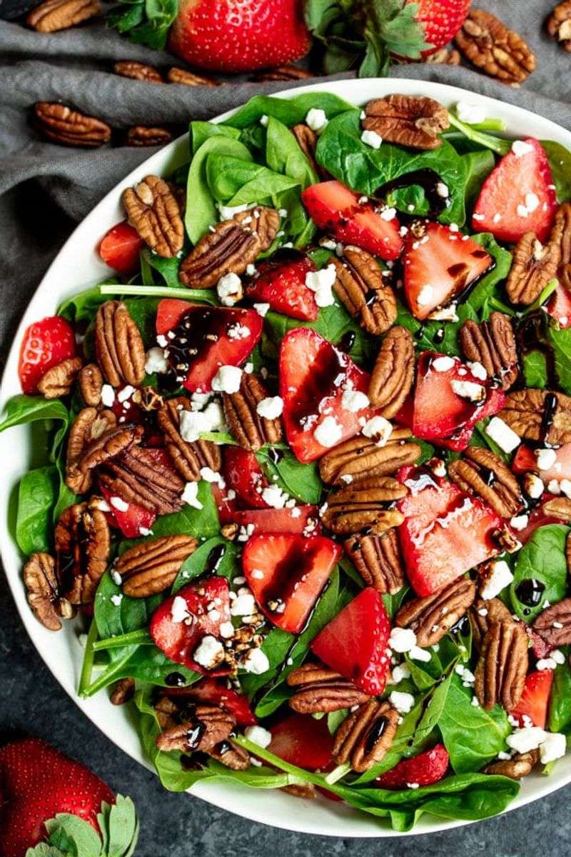 Strawberry Spinach Salad with Poppy Seed Dressing