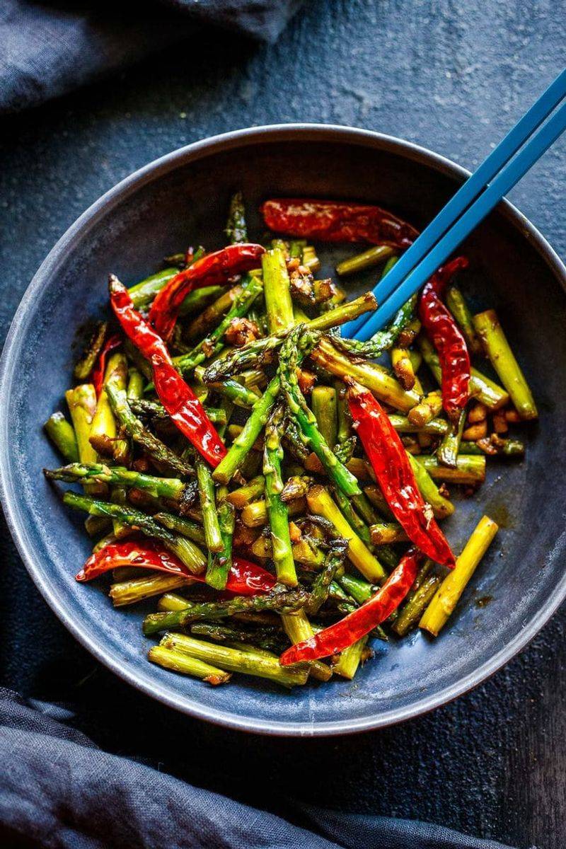 Asparagus Stir-Fry with Sesame and Ginger