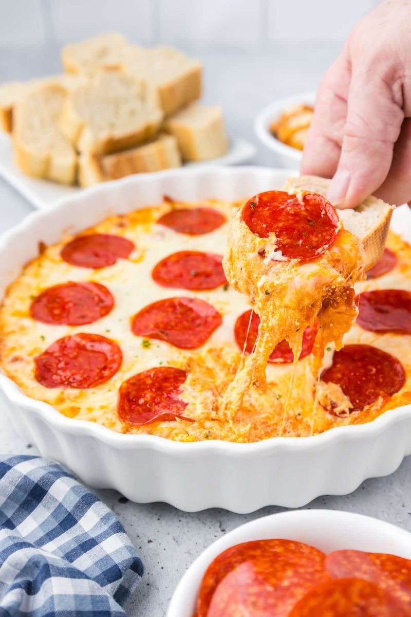 Pizza Cream Cheese Dip