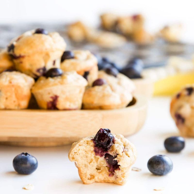 Blueberry Muffin Bites