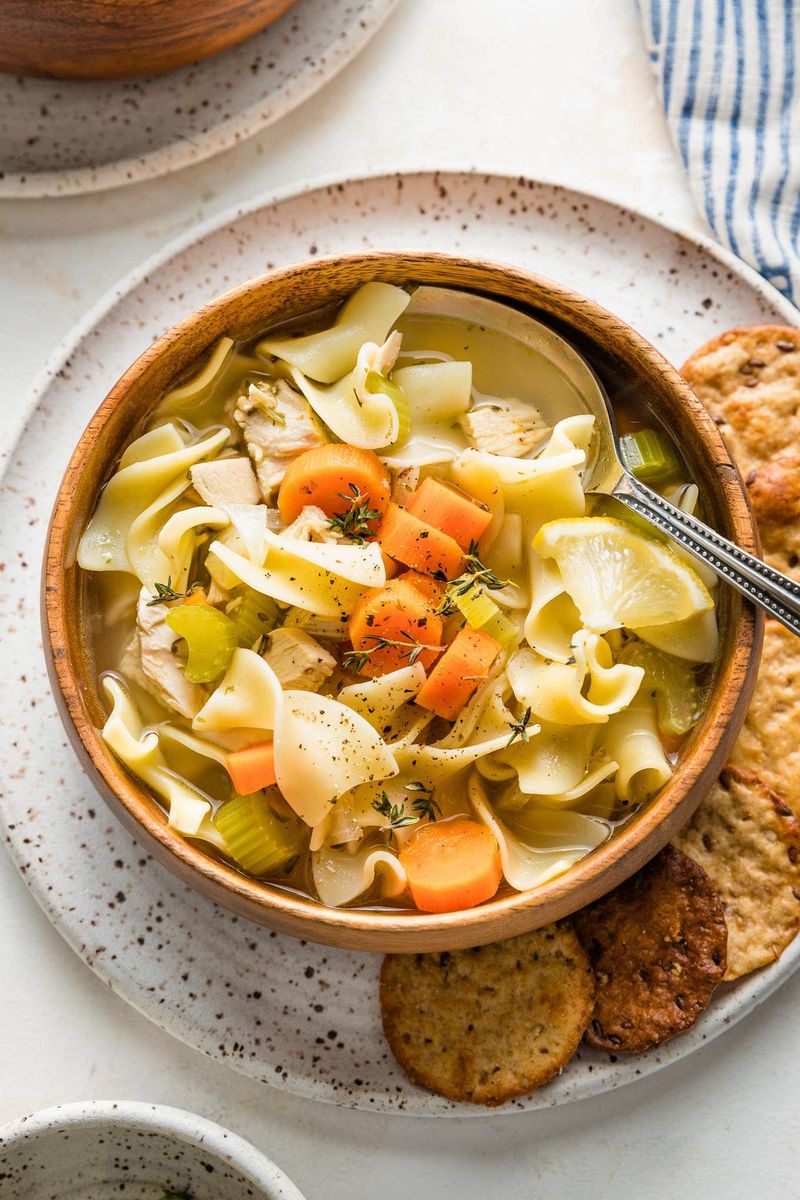 Homemade Chicken Soup With Noodles