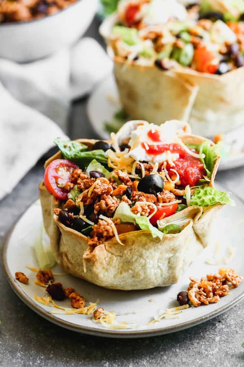 Taco Salad with Homemade Taco Seasoning
