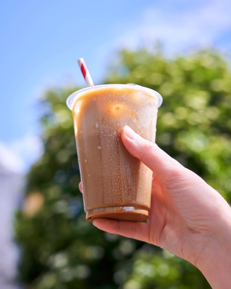Iced Coffee in Winter