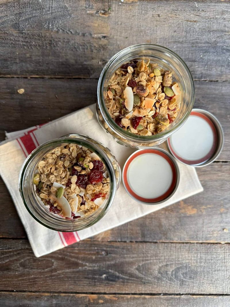 Stir Prunes Into Yogurt Parfaits