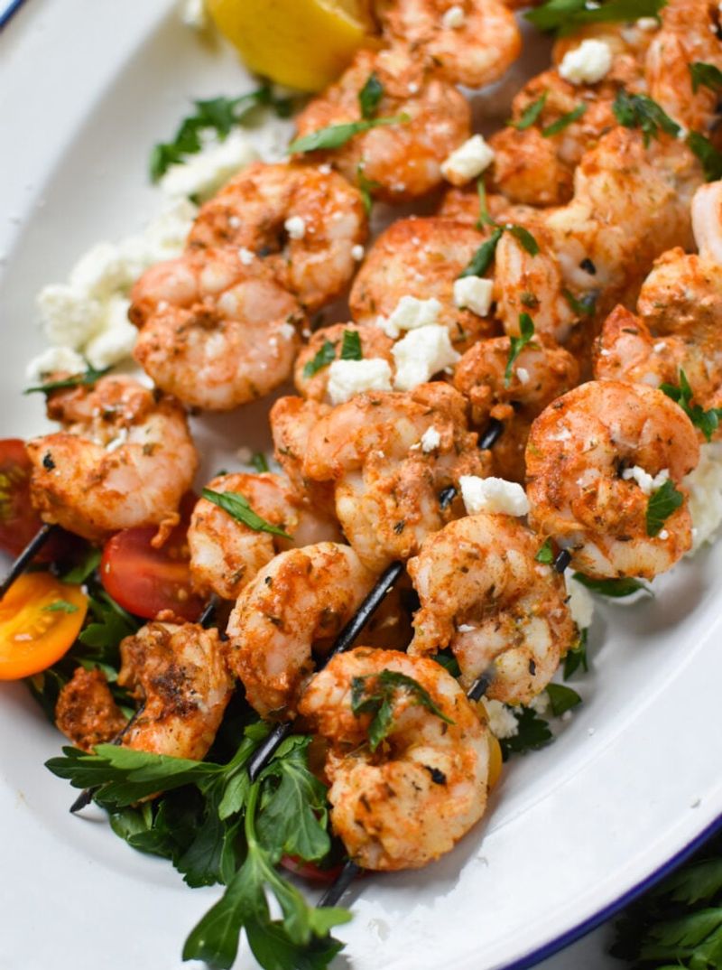 Crumbled Over Grilled Fish or Shrimp
