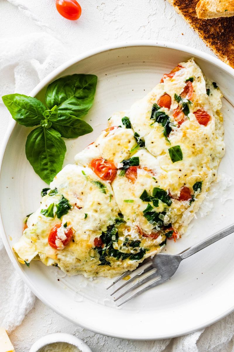 Egg White Veggie Omelette