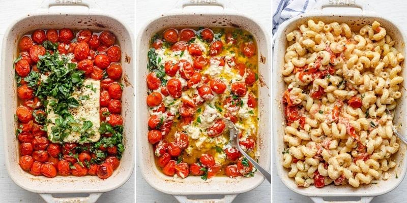 Mixed Into Pasta