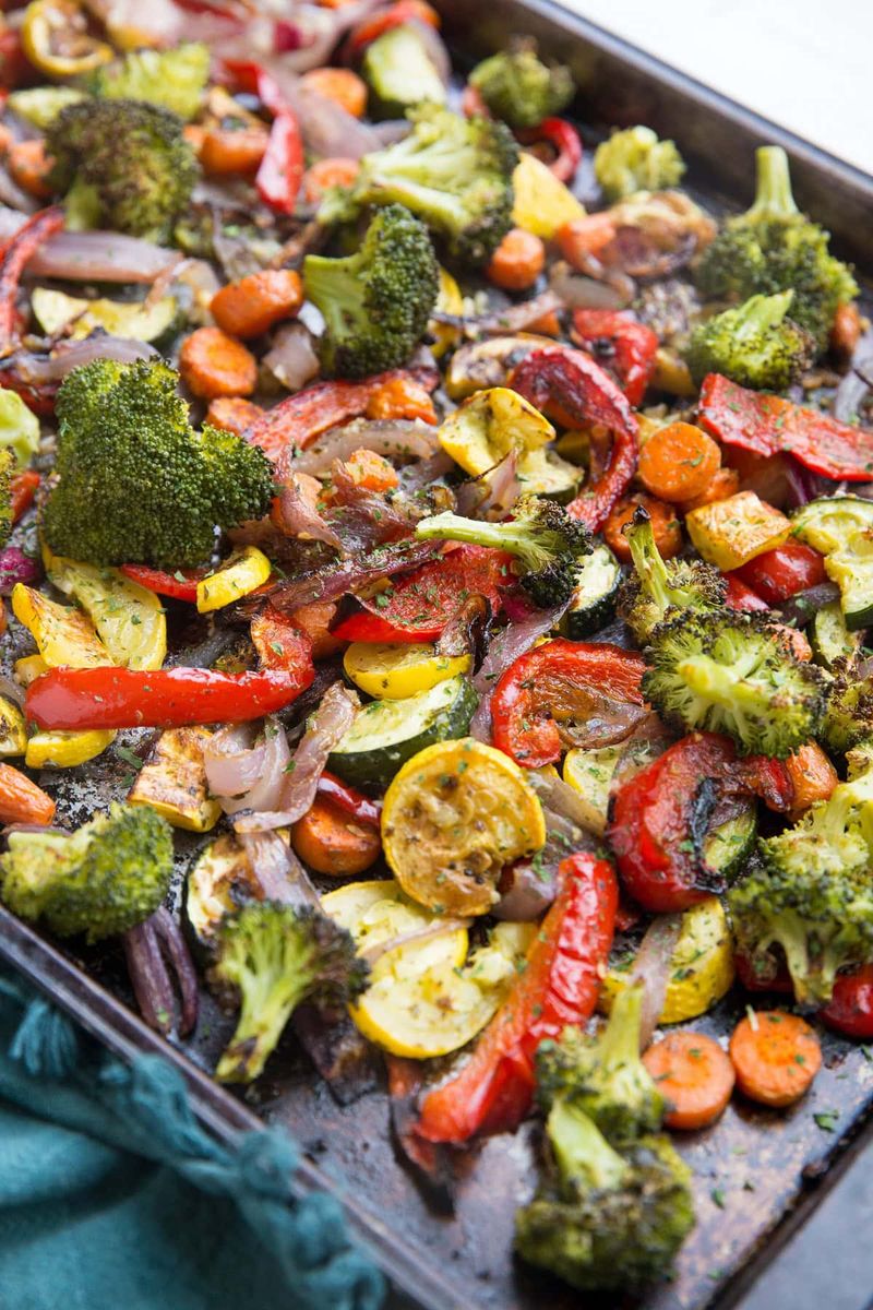 Garlic Butter Roasted Vegetables