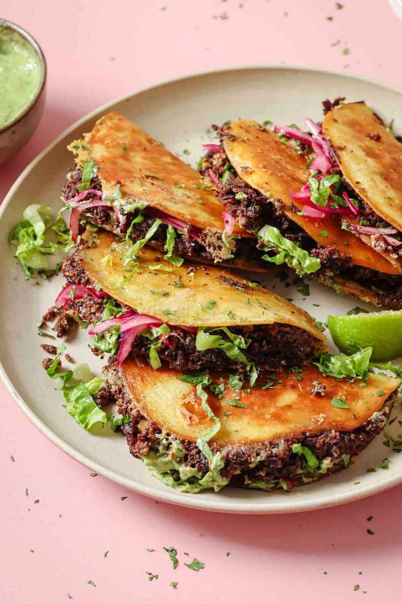 Spiced Bean Tacos