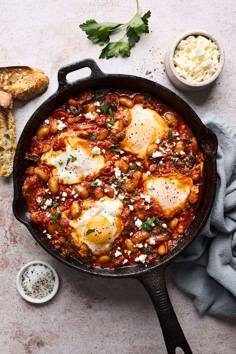 Bean and Egg Shakshuka