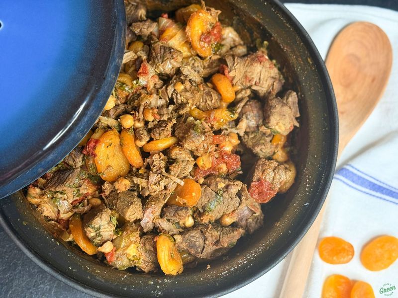 Moroccan Beef and Chickpea Tagine