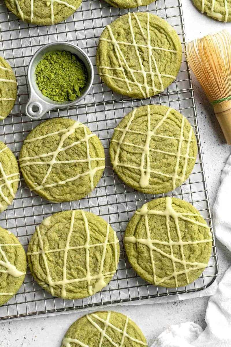 Matcha Green Tea Cookies