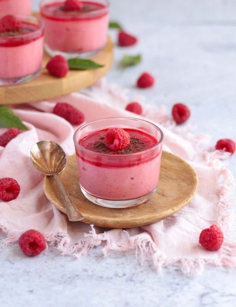 Loganberry Mousse