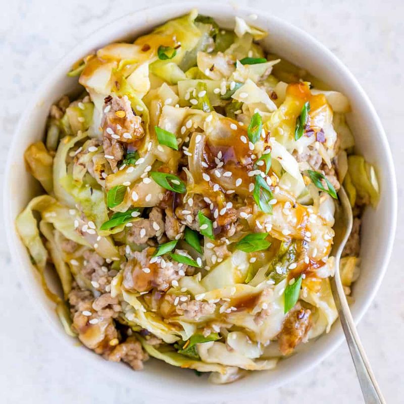 Pork And Cabbage Stir-Fry