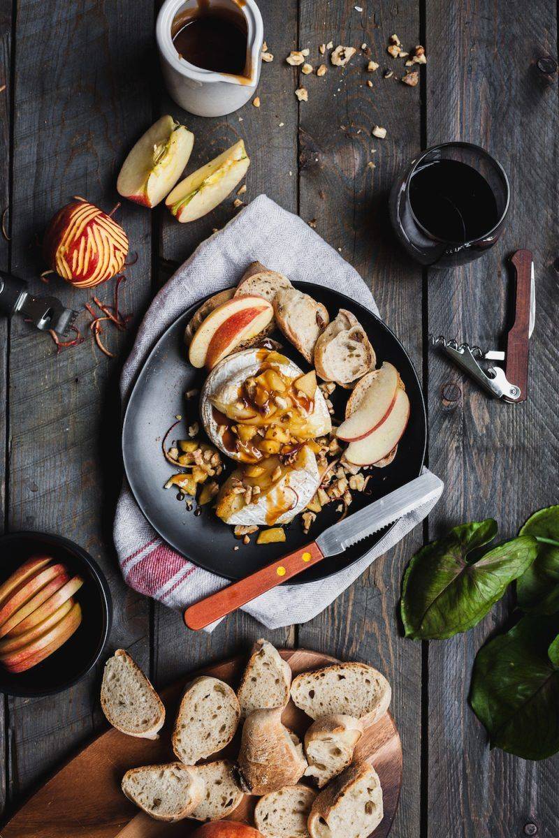 Brie, Apple, and Honey