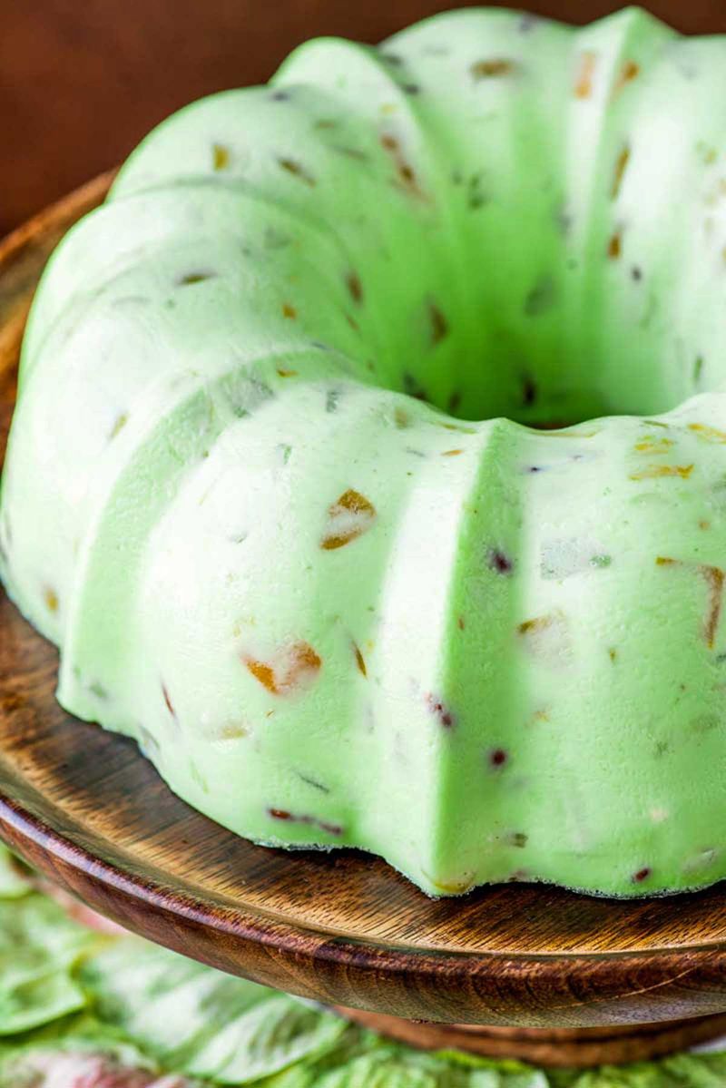 Chilled Lime Gelatin Salad