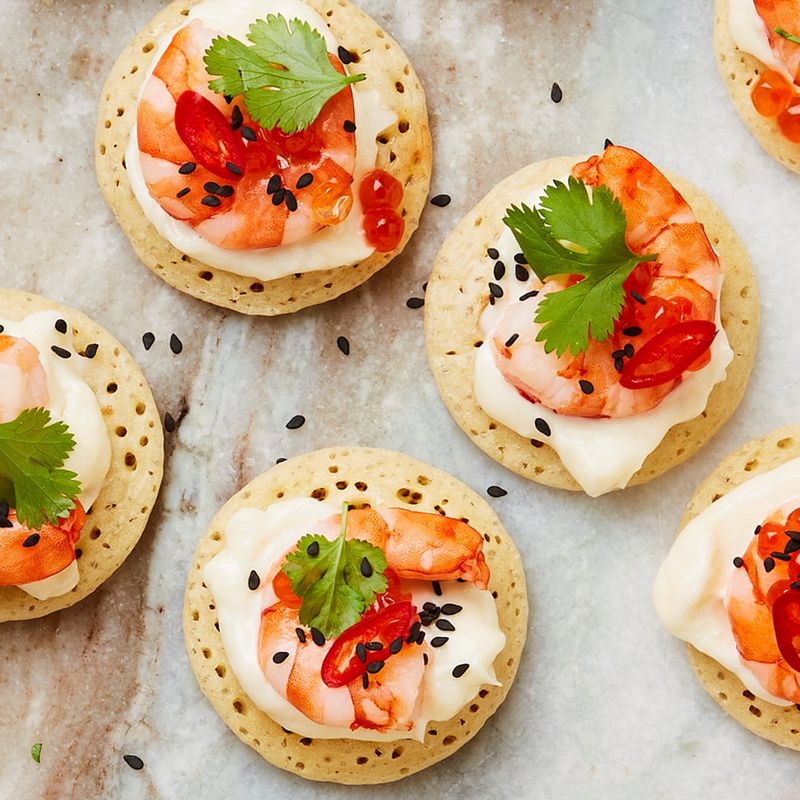 Prawn Cocktail Blinis