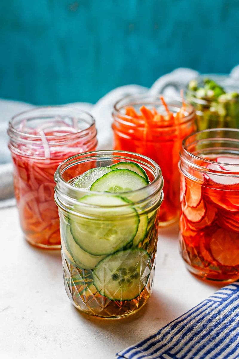 Pickling Vegetables in Under an Hour