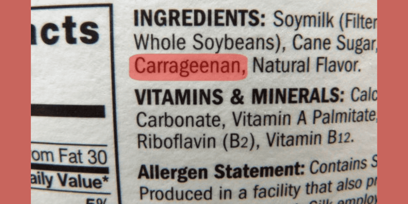 Carrageenan in Chocolate Milk