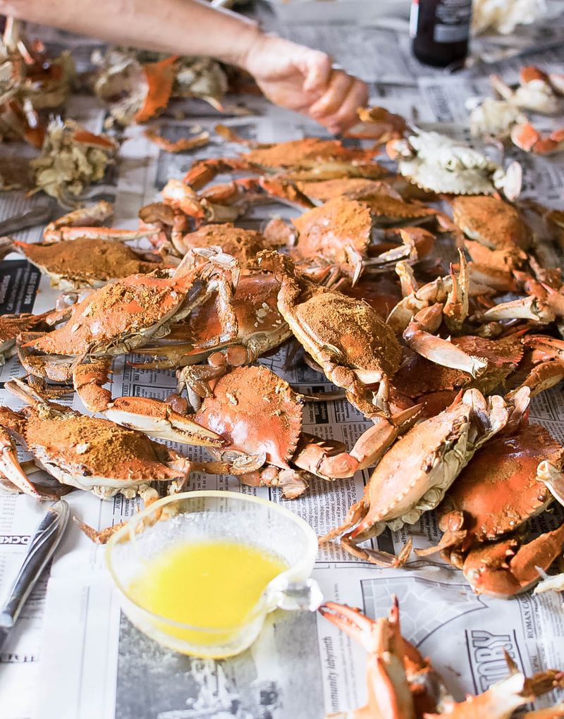 Steamed Crab