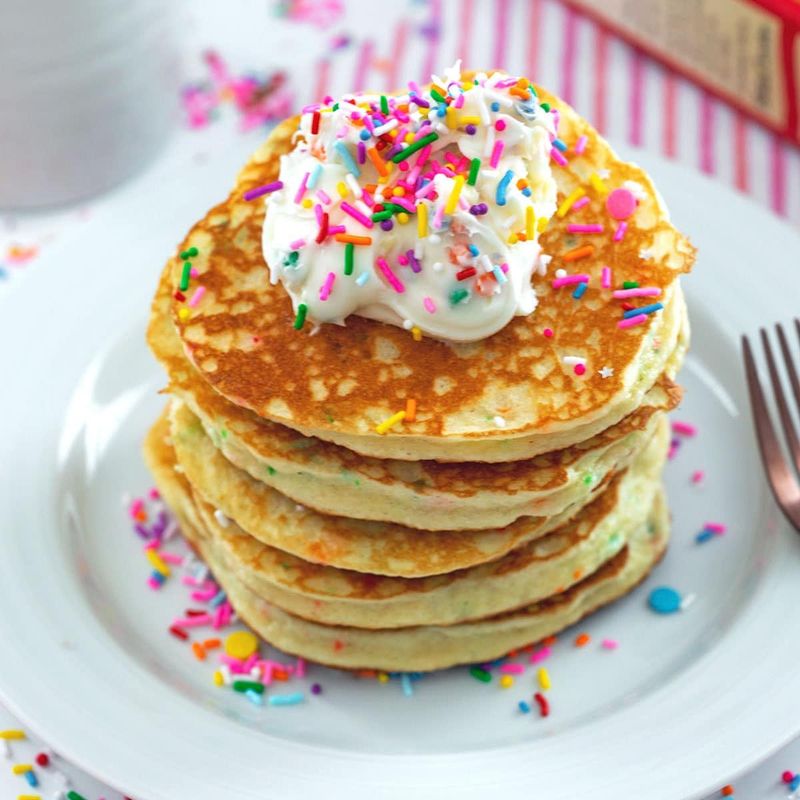 Cake Mix Pancakes