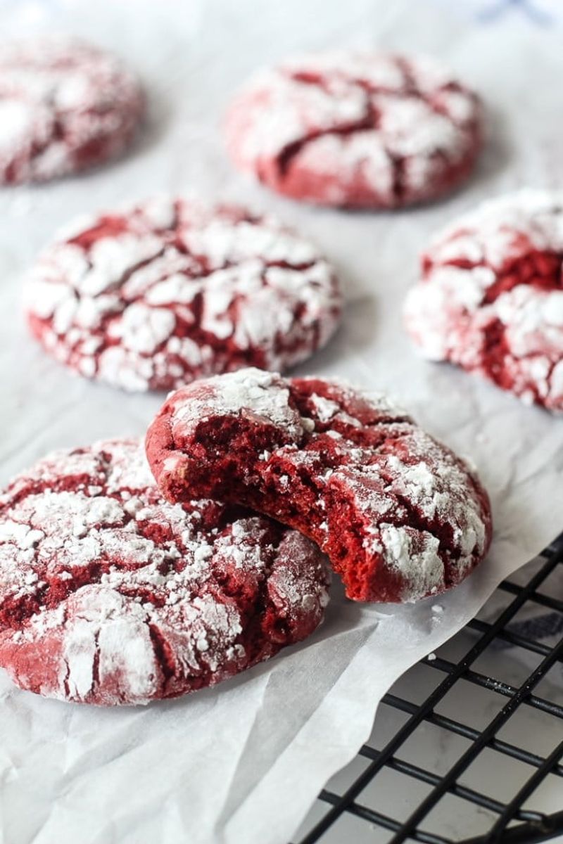 Cake Mix Crinkle Cookies