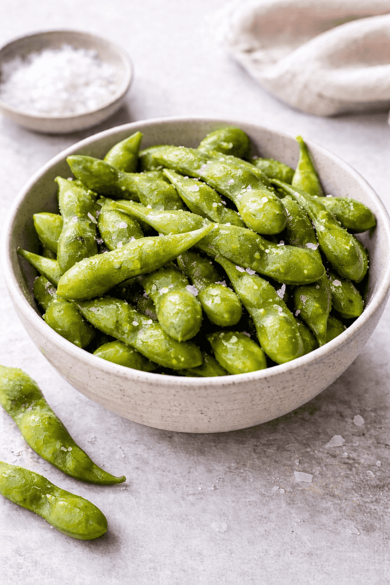 Edamame with Sea Salt