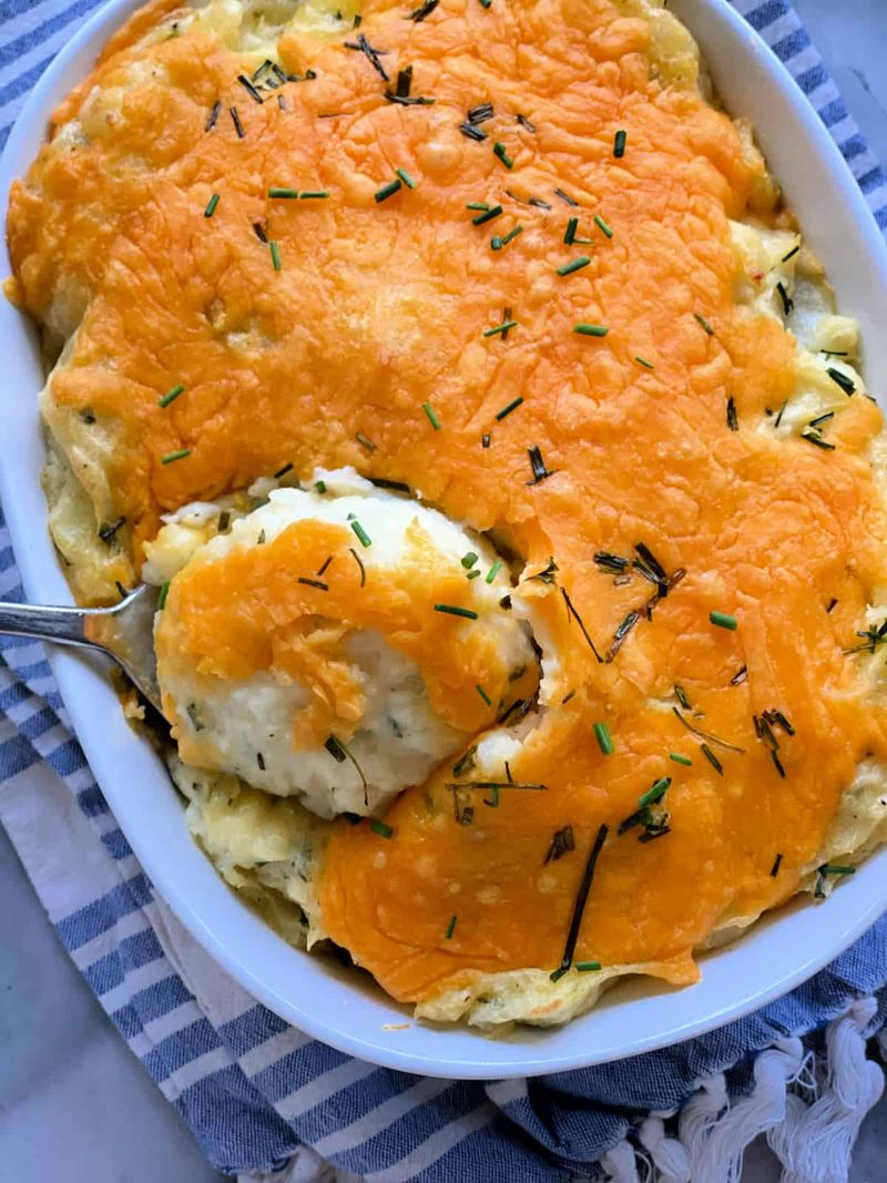 Cheddar Mashed Potatoes