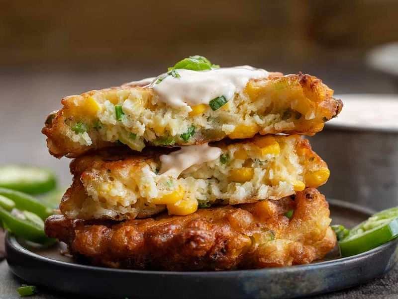 Cheddar and Jalape
non Corn Fritters