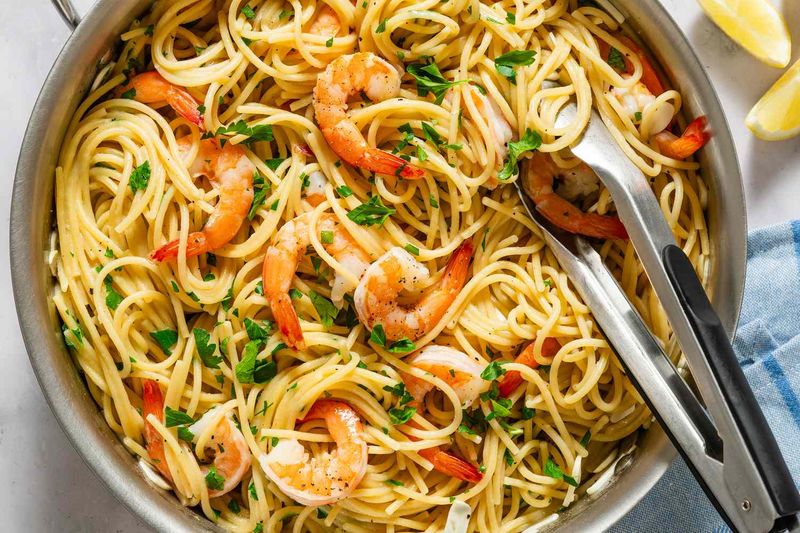 Garlic Butter Shrimp Pasta