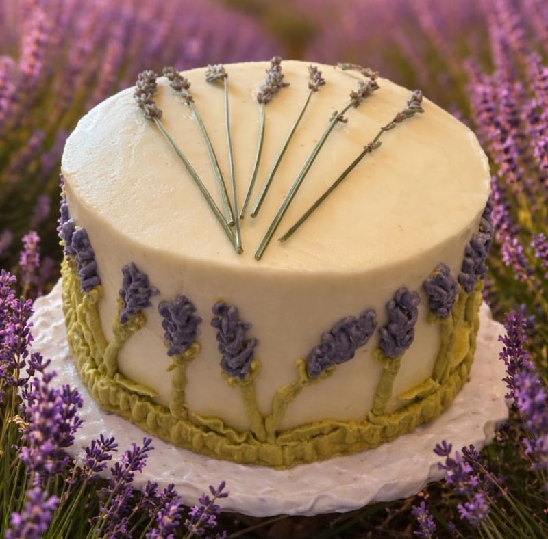 Honey Lavender Cake