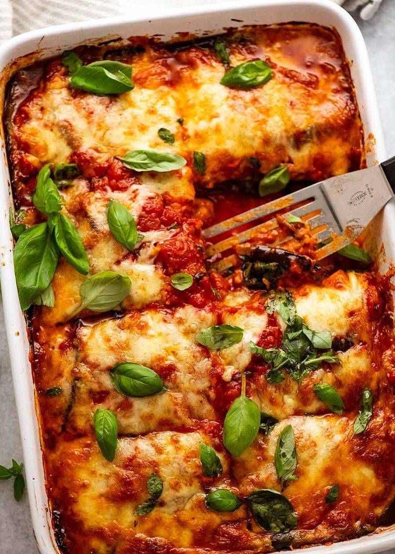 Eggplant Parmesan Casserole