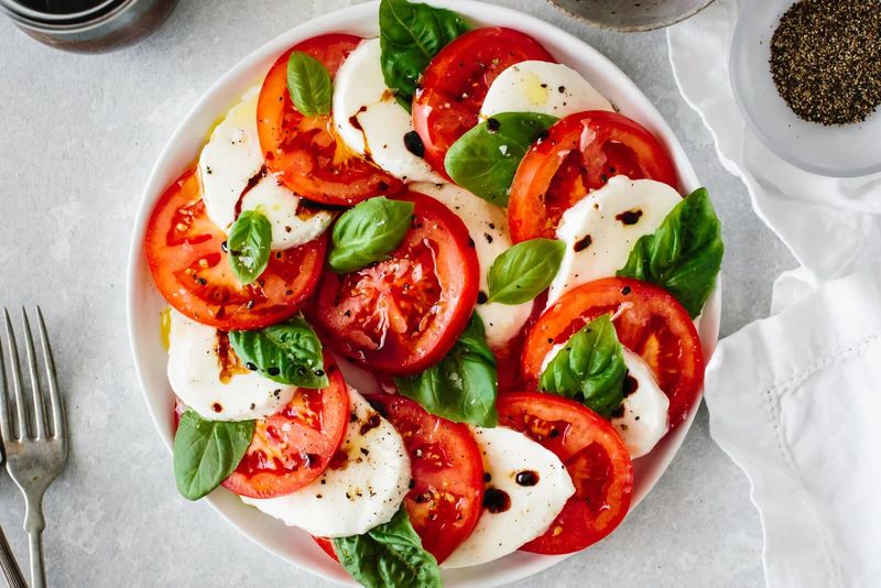 Caprese Salad with Fresh Basil