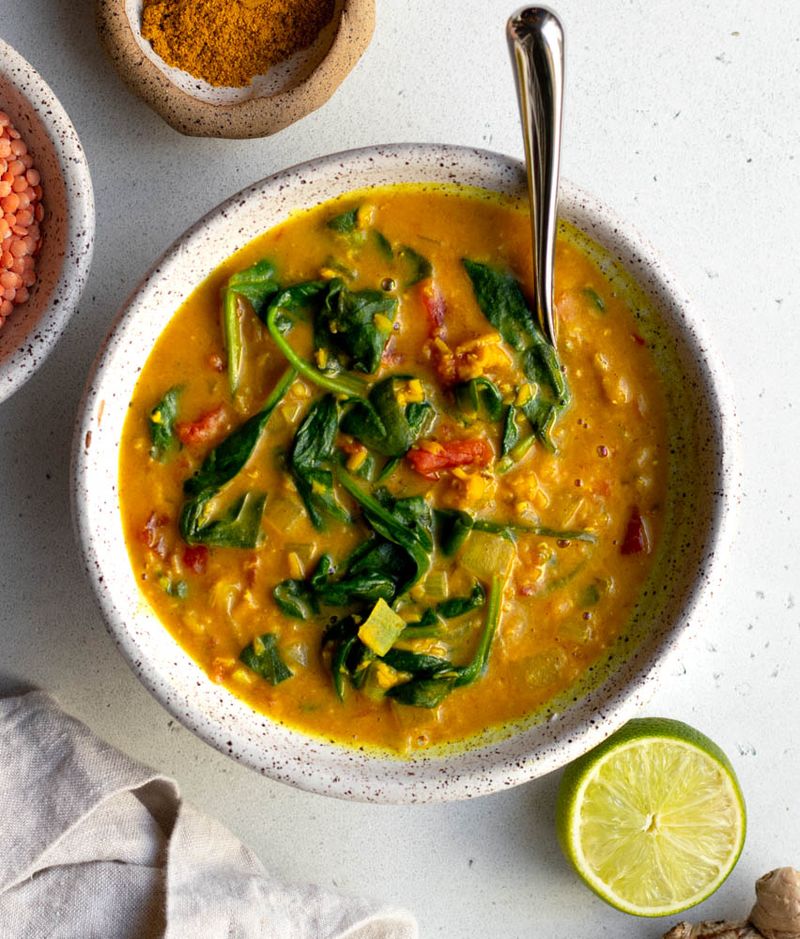 Coconut Curry Lentil Soup