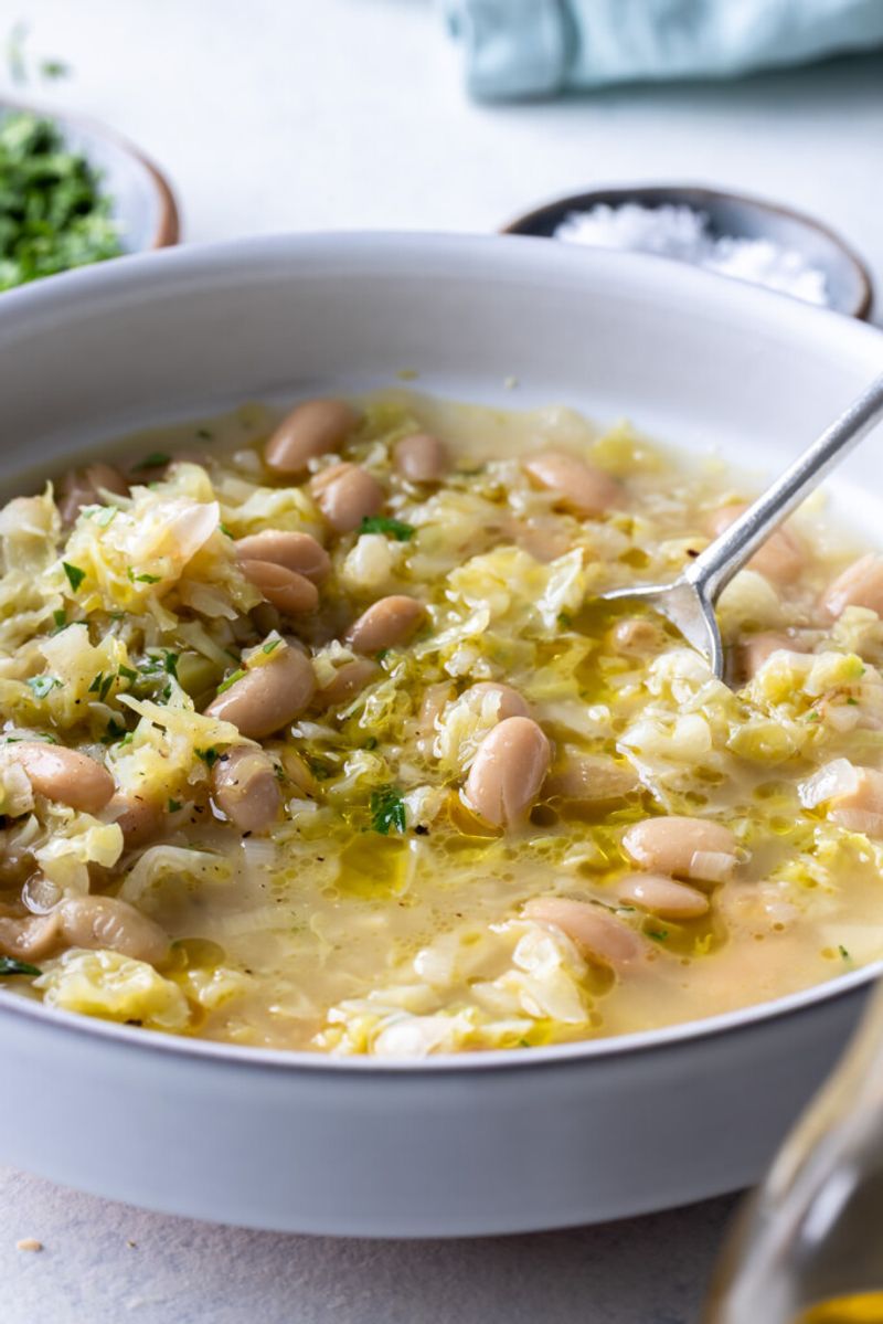 Cabbage and White Bean Soup