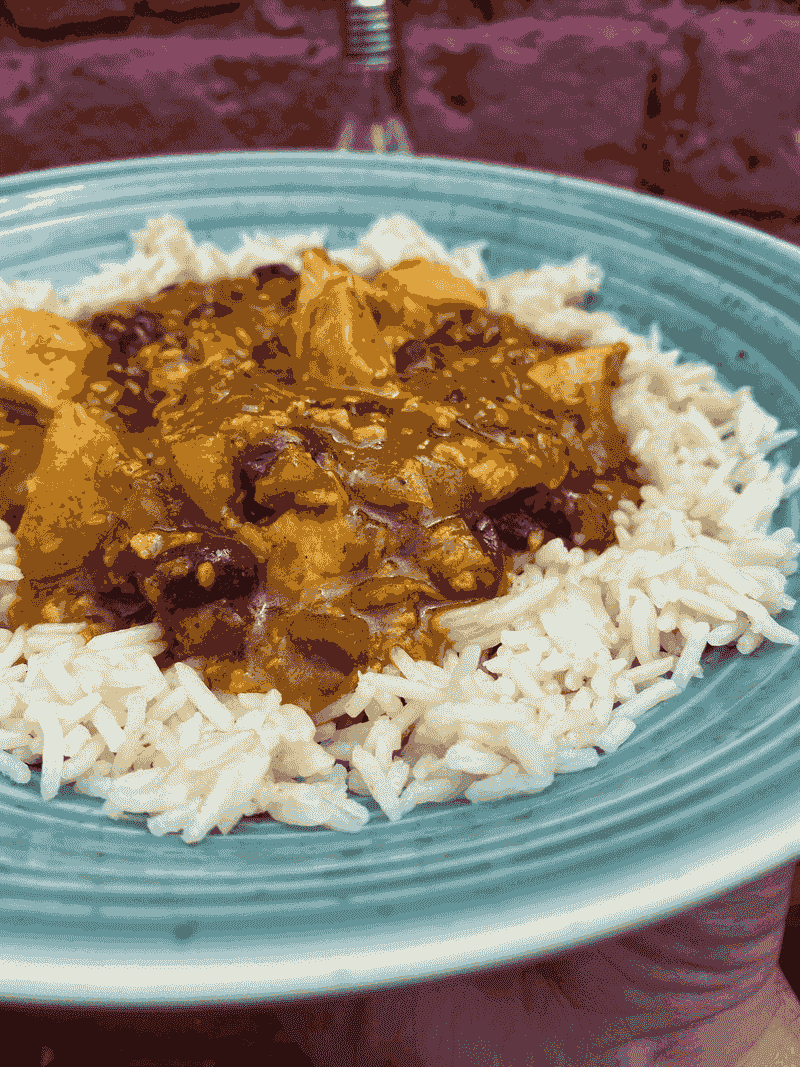 School Curry and Rice