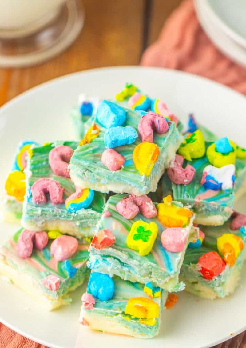 Lucky Charms Fudge