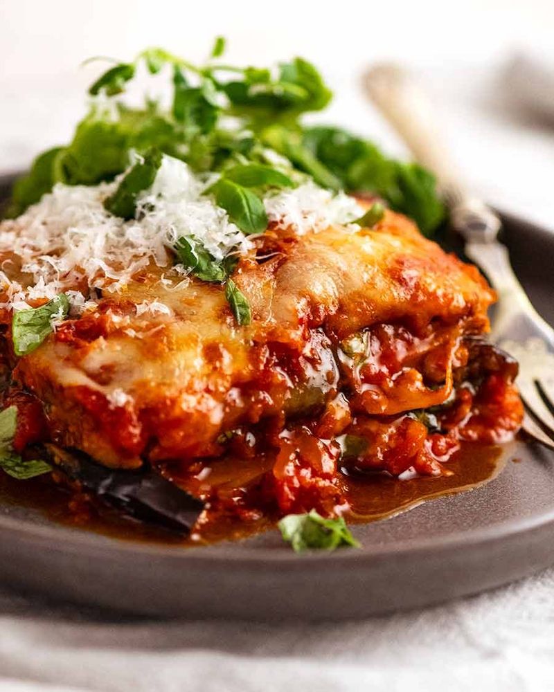 Eggplant Parmigiana