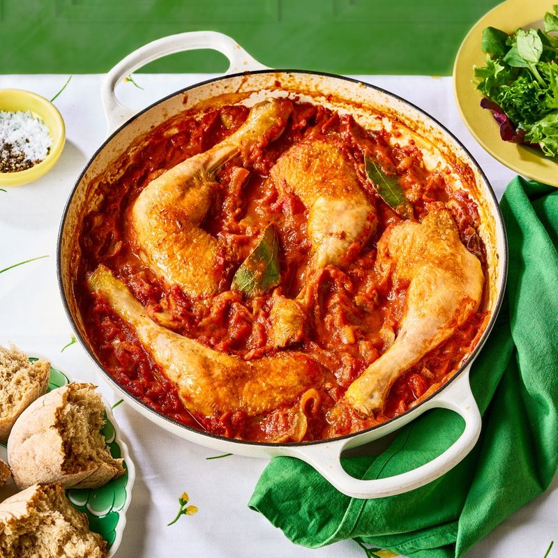 One-Pan Chicken Cacciatore