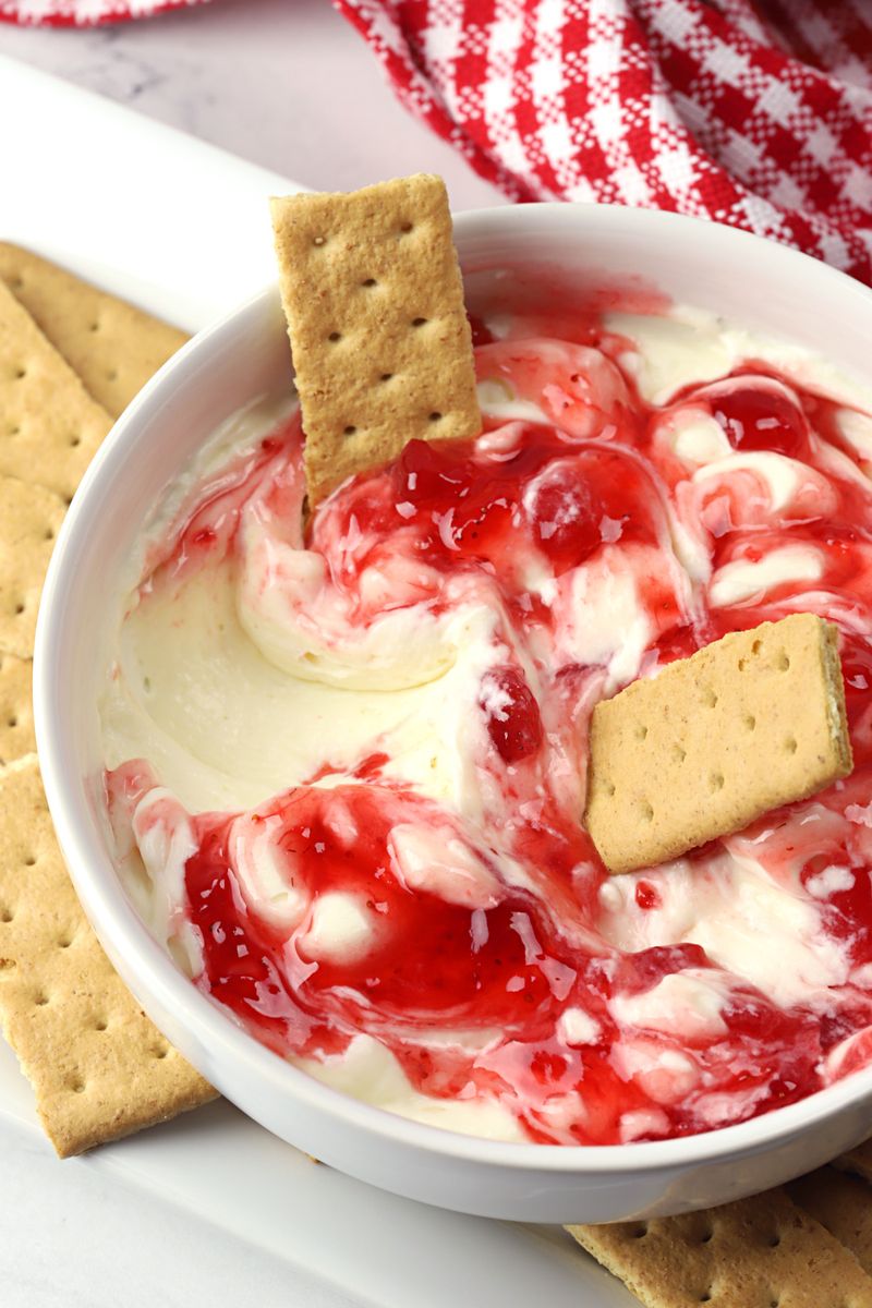 Sweet Strawberry Cream Cheese Dip
