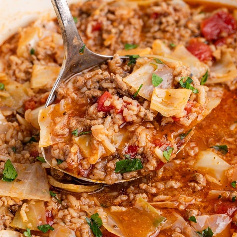 Stuffed Cabbage Soup