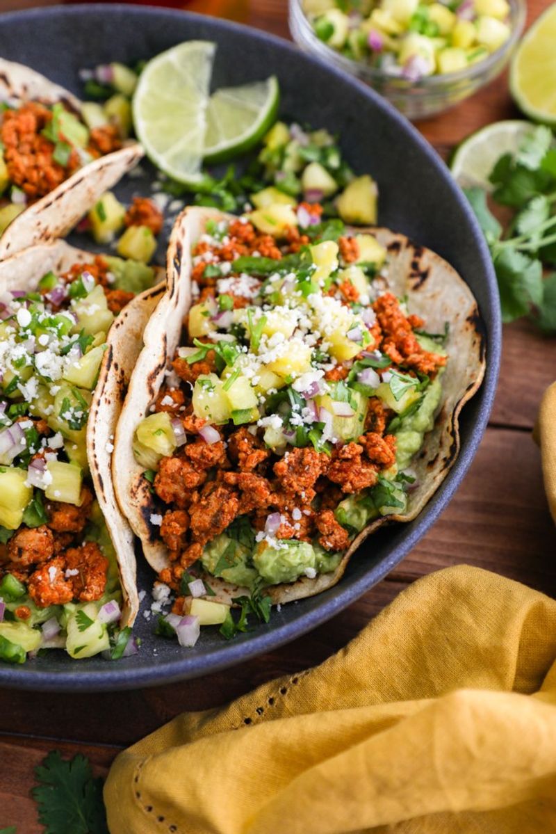 Pork Tacos With Pineapple Salsa