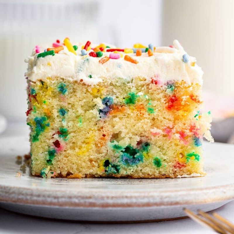 Rainbow Birthday Sheet Cake
