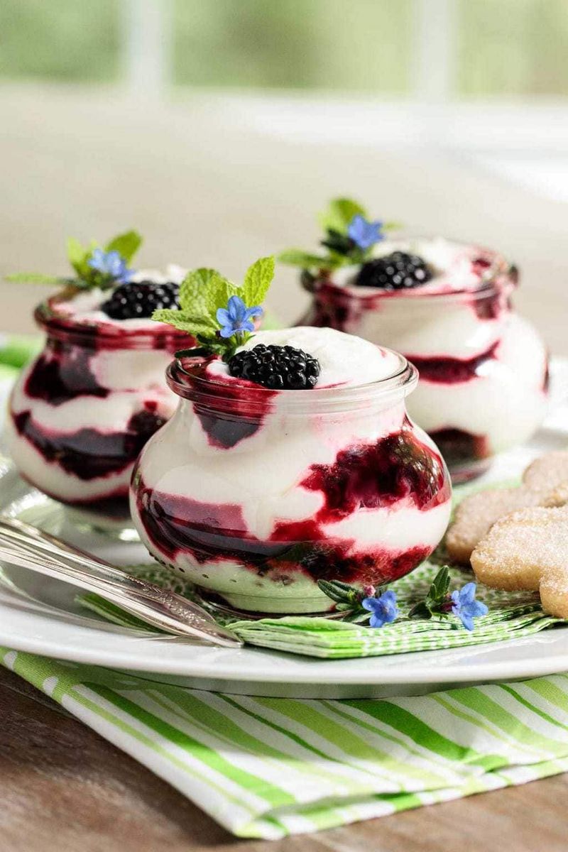 Blackcurrant Fool