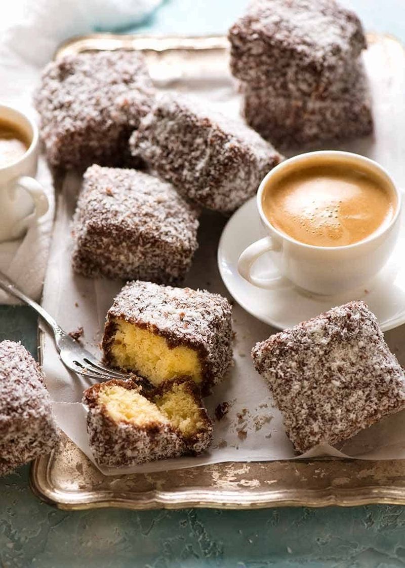 Lamington Cake for Breakfast
