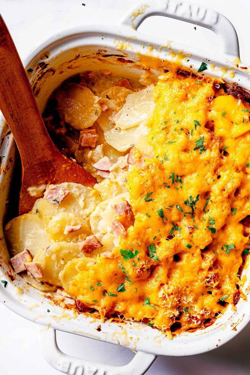 Ham and Potato Au Gratin