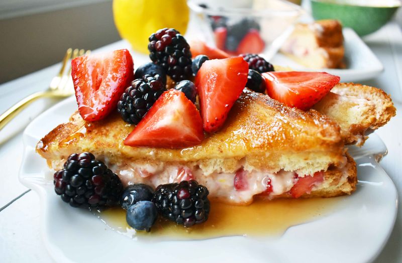 French Toast Loaded with Toppings